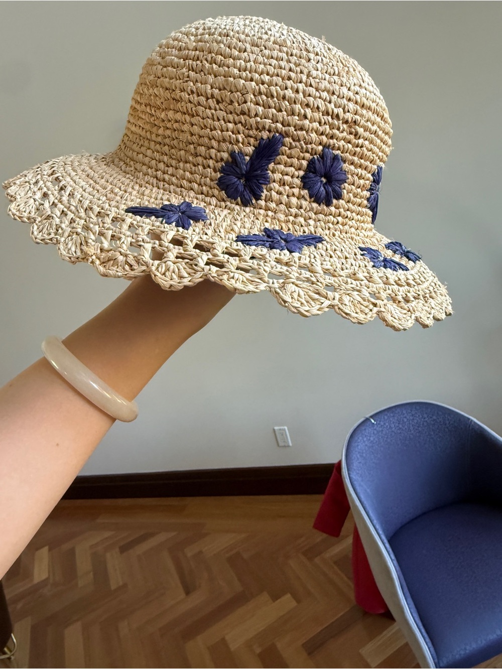 Tartine et Chocolat Natural Straw Hat